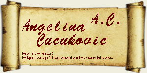Angelina Čučuković vizit kartica